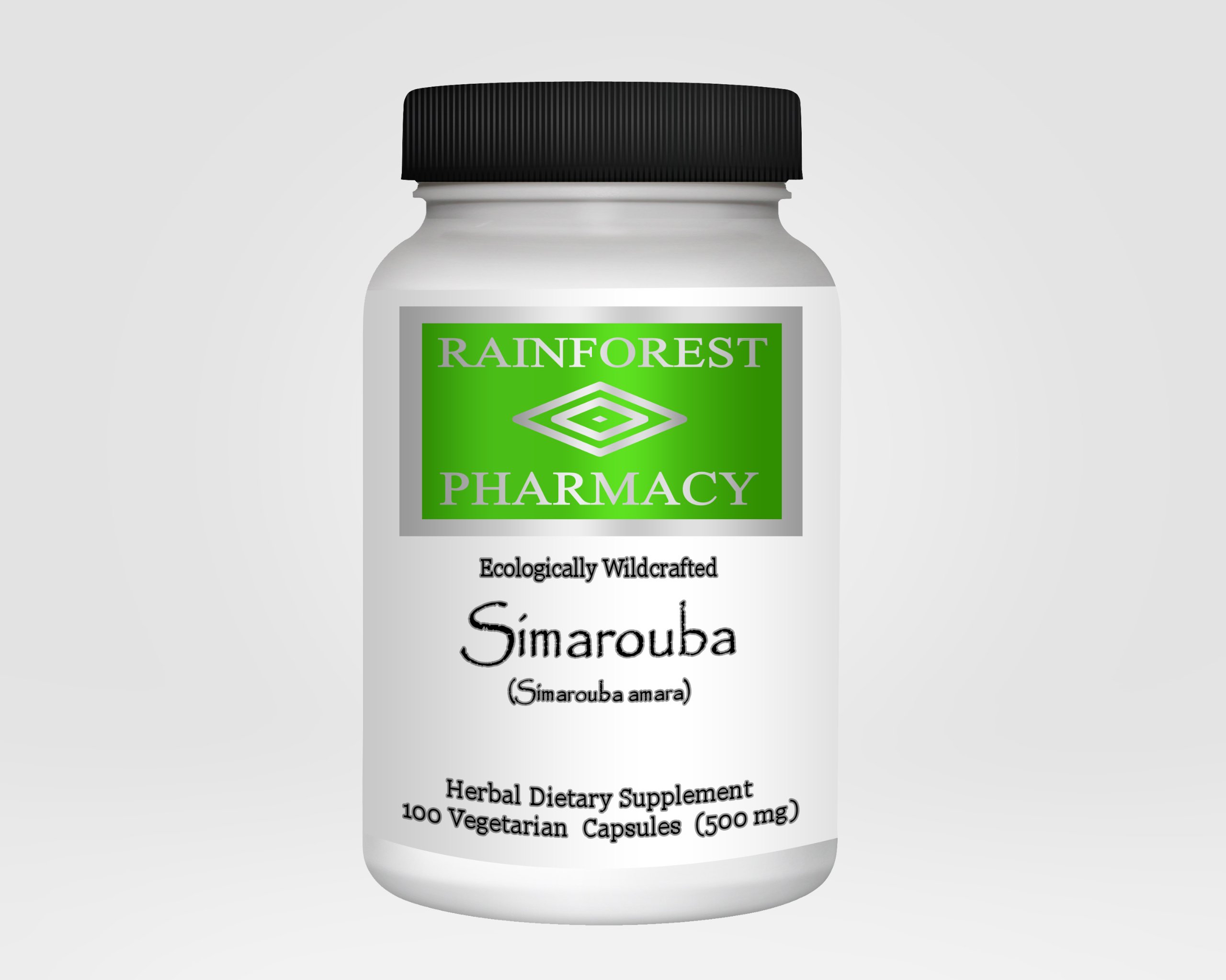 Simarouba 100 Vegetarian Capsules/500 Mg.