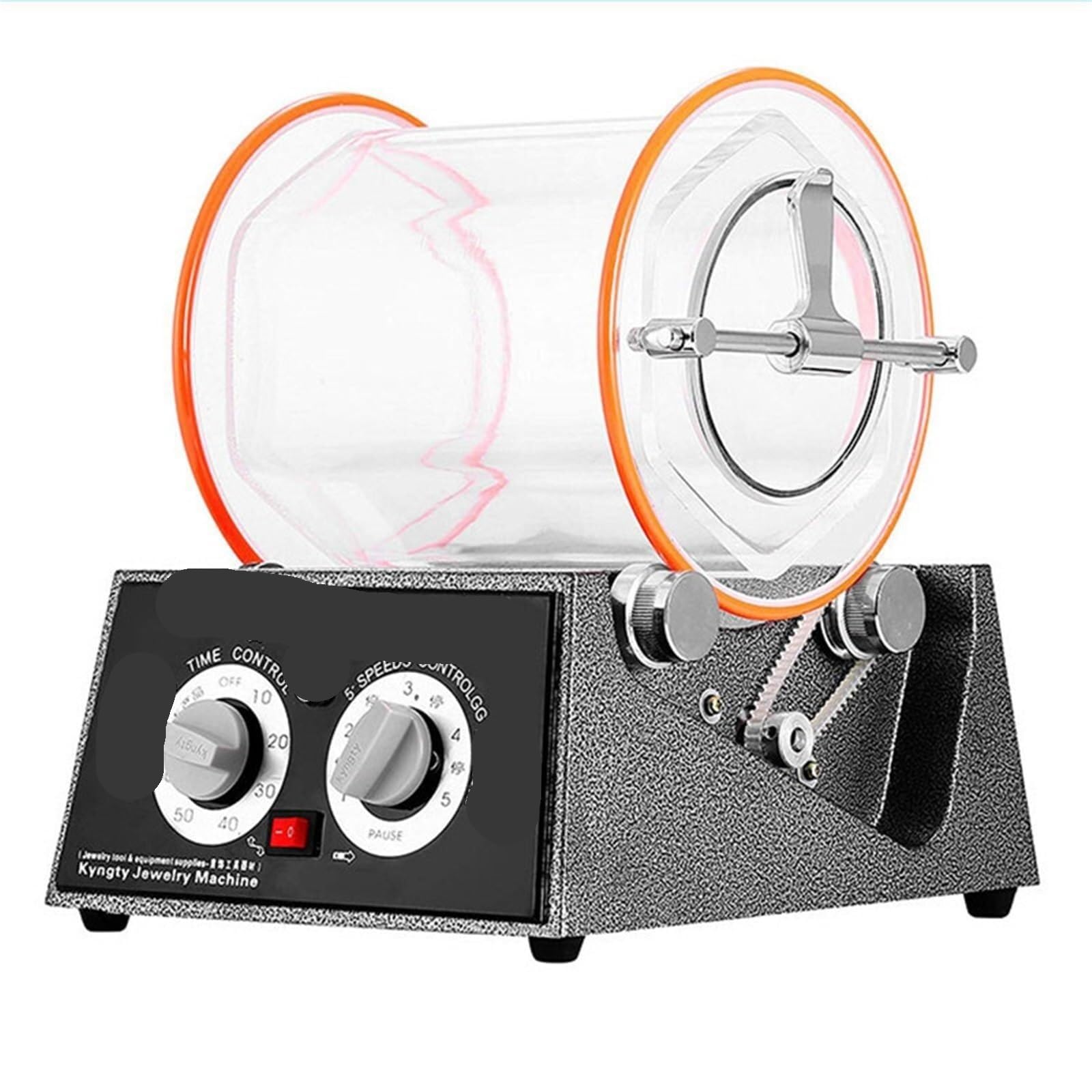 Pulidor de joyas, Pulidora De Joyas KT-2000, Minimáquina Acabado Superficies Rotativa 5kg Para Pulir