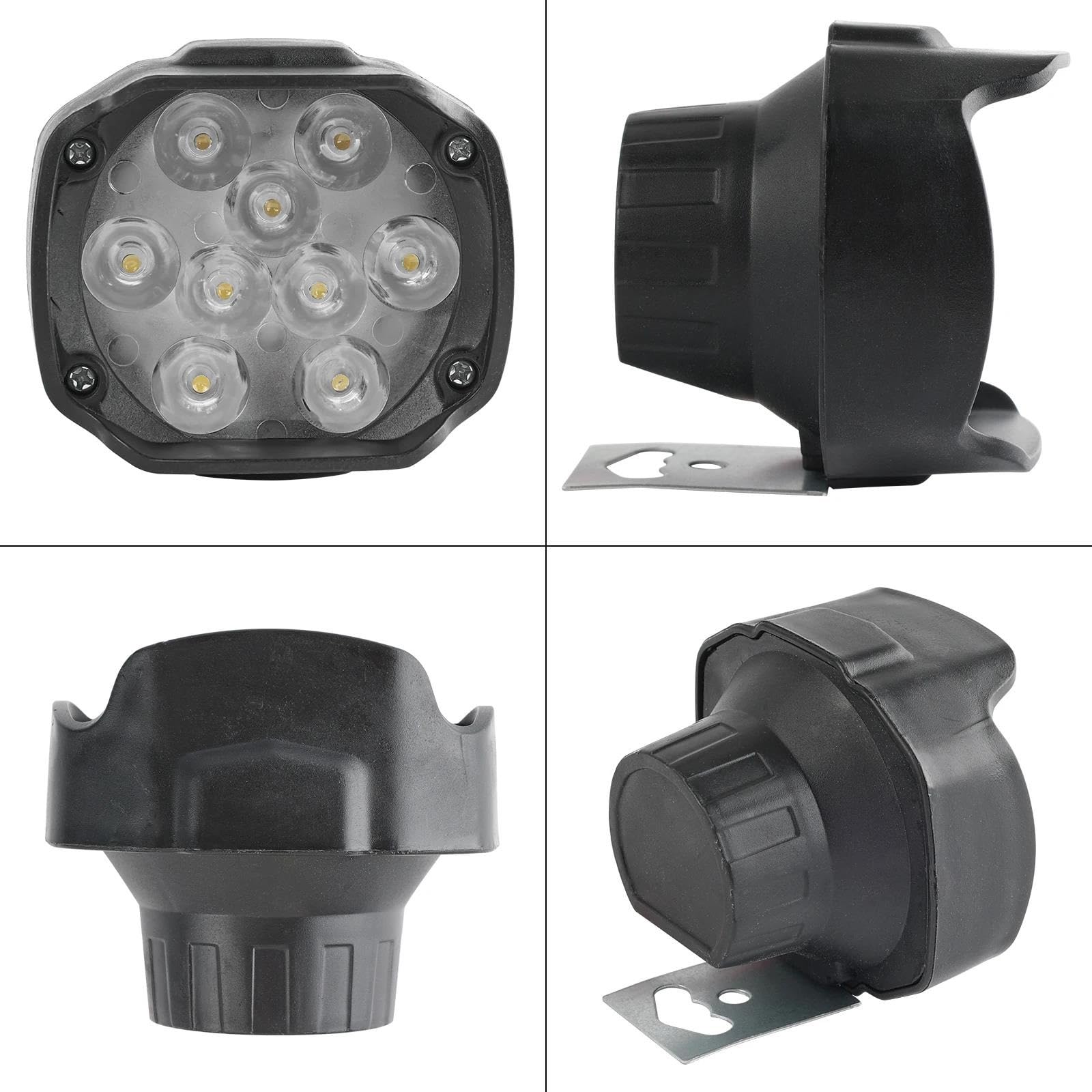 Reflektor motocyklowe Uniwersalny Reflektor Motocyklowy LED Lampa Przeciwmgielna Zewnętrzny Wodoodporny Przełącznik