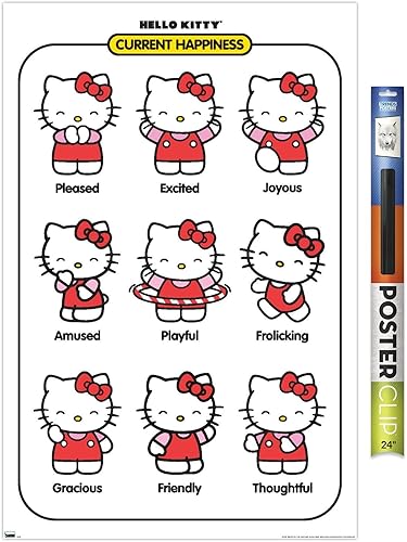 Miniatura 5 de Trends International Hello Kitty - Póster de pared de felicidad actual