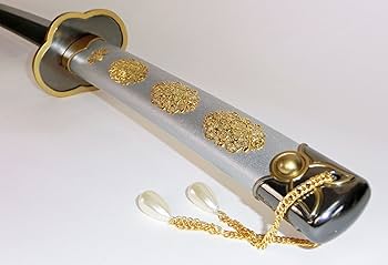 Amazon | Kiumi 日本刀 模造刀 美術刀 木製 刀袋付き 美品 飾り