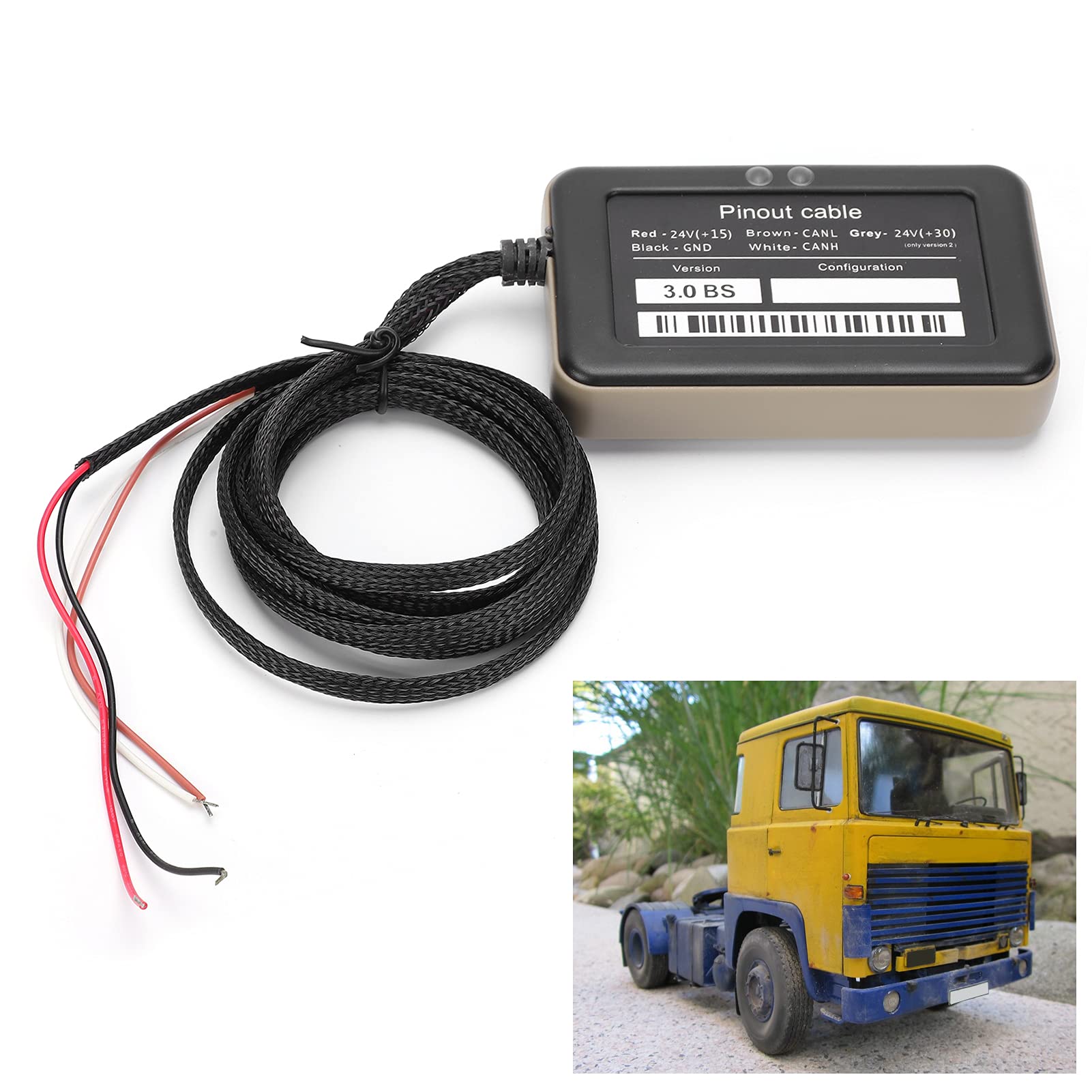Matière Plastique de Remplacement de véhicule résistant de Camion de boîte d'émulateur de Puce complète de Scanner de Diagnostic