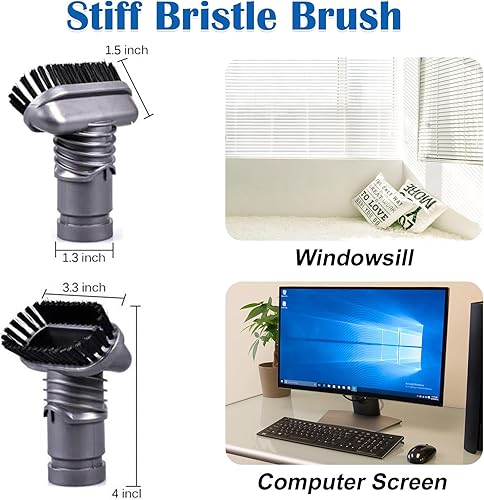 Miniatura 5 de ilovelife Kit de cepillos de herramientas de repuesto para Dyson V11 V15 V6 V7 V8 V10 DC24 DC34 DC35 DC39 DC44 DC58 DC59 DC62 DC74, accesorios de