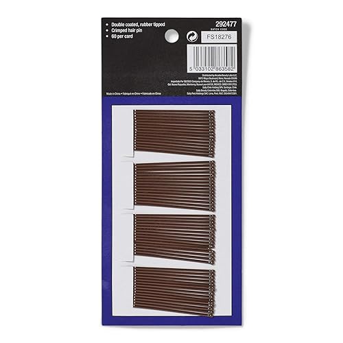 Miniatura 7 de Salon Care Pinzas Bobby profesionales Supreme negras 60 unidades