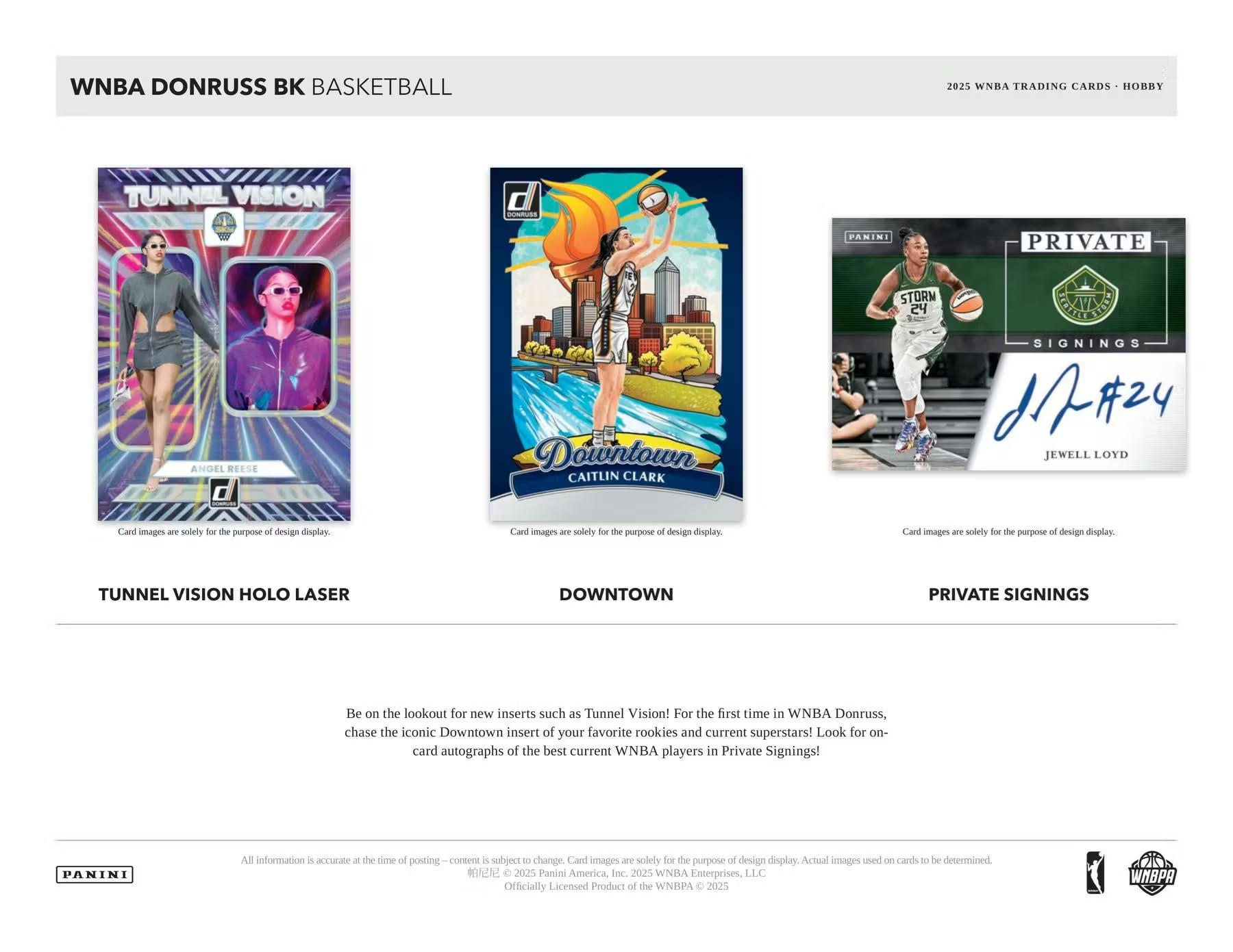 Panini Donruss WNBA Basketball Mega Box of Trading Cards 2025 (1 Autograph or Memory Card per Box) - 3