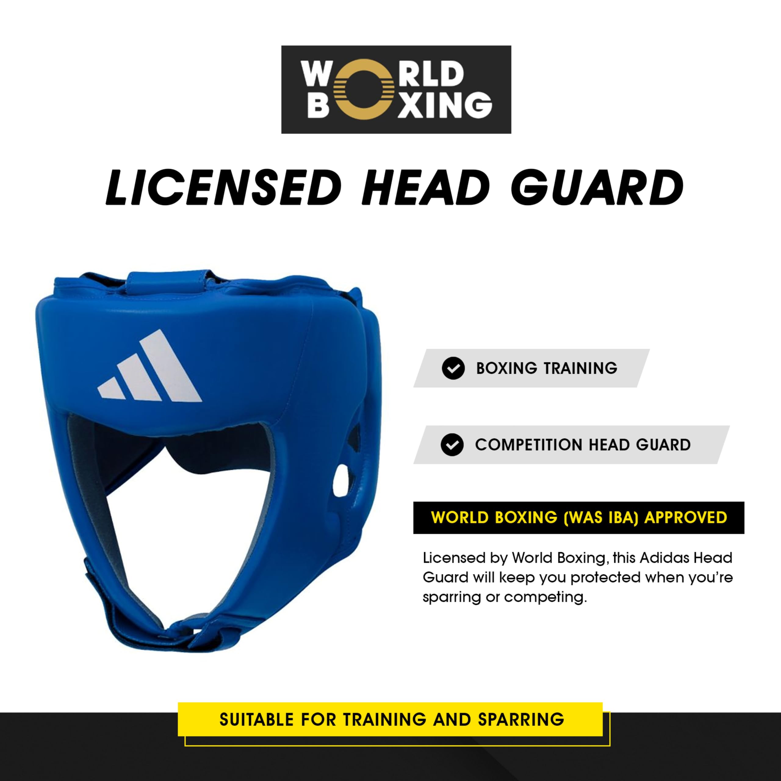 adidas aiba- Boxing Heard Guards Tête Protège
