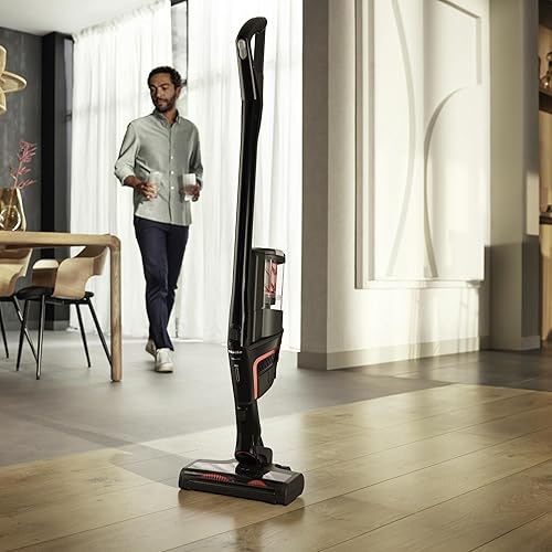 Miniatura 11 de Miele Triflex HX1 Plus - Aspiradora inalámbrica, 60 minutos de funcionamiento, color negro obsidiana y rojo