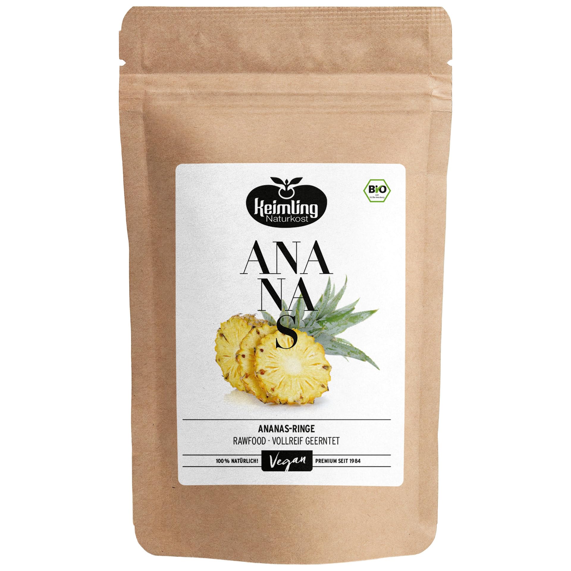 Ananas-Ringe Sugar Loaf, bio 2 kg