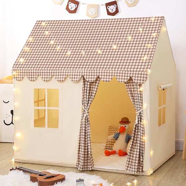SweHouse Kids Play Tent for Boys and Girls - Indoor and Outdoor Playhouse - Toys and Gifts for Childrens Christmas Birth