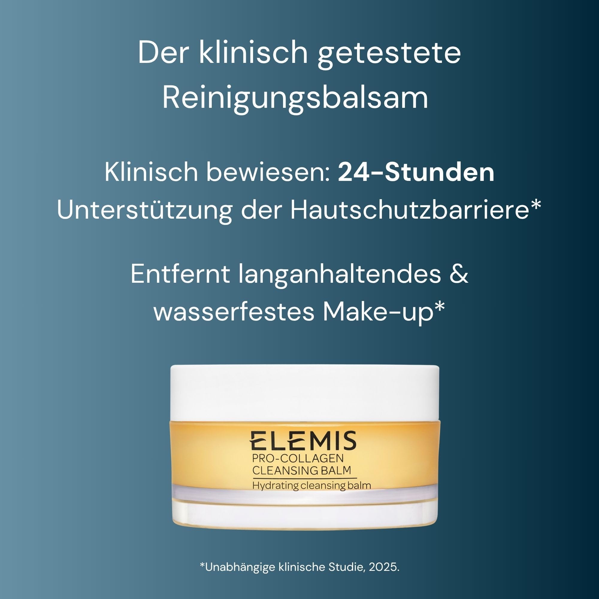 Elemis Pro-Kollagen Reinigungsbalsam 50g – Tiefenreinigender Gesichtsbalsam für strahlende Haut, Rosen- und klassische Varianten, schmelzender Make-up-Balsam in Reisegröße