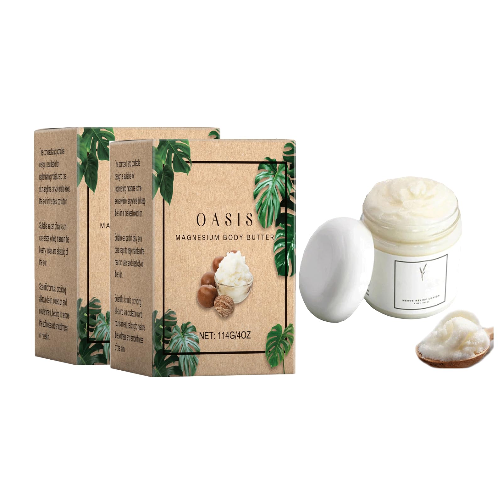 Mama-Bear Oasis Neuropathy Cream,Shea Butter Nourishing