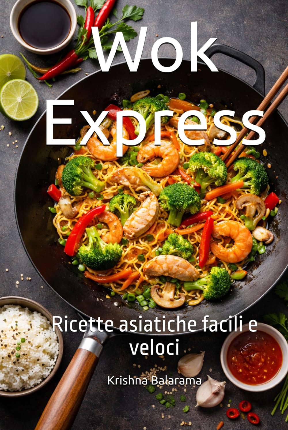 Wok Express: Ricette asiatiche facili e veloci (Cucina con Krishna)