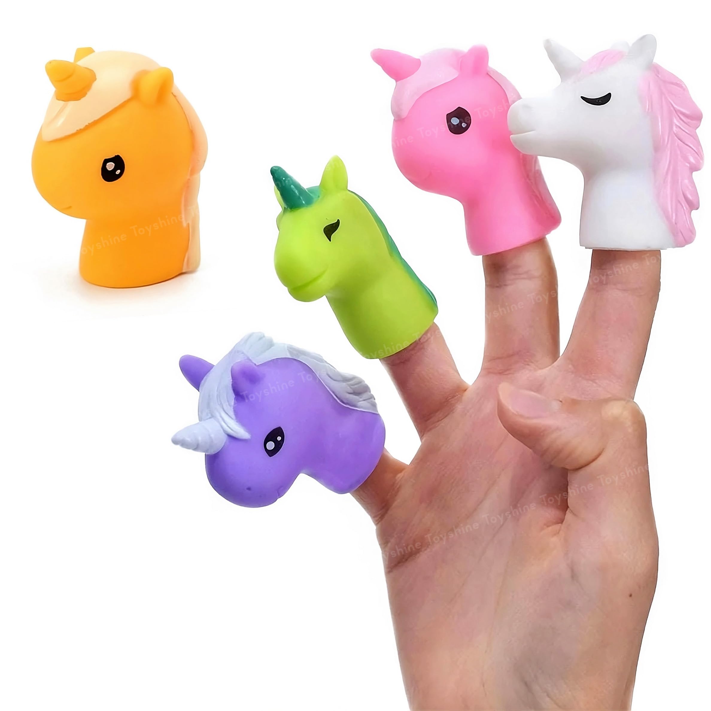 Toyshine 5 pc Cute Unicorn Interactive Storytelling Safe & Non-Toxic Baby Finger Puppet Toy Set for 3+ Age (B0D111V1QR) Amazon Price History, Amazon Price Tracker