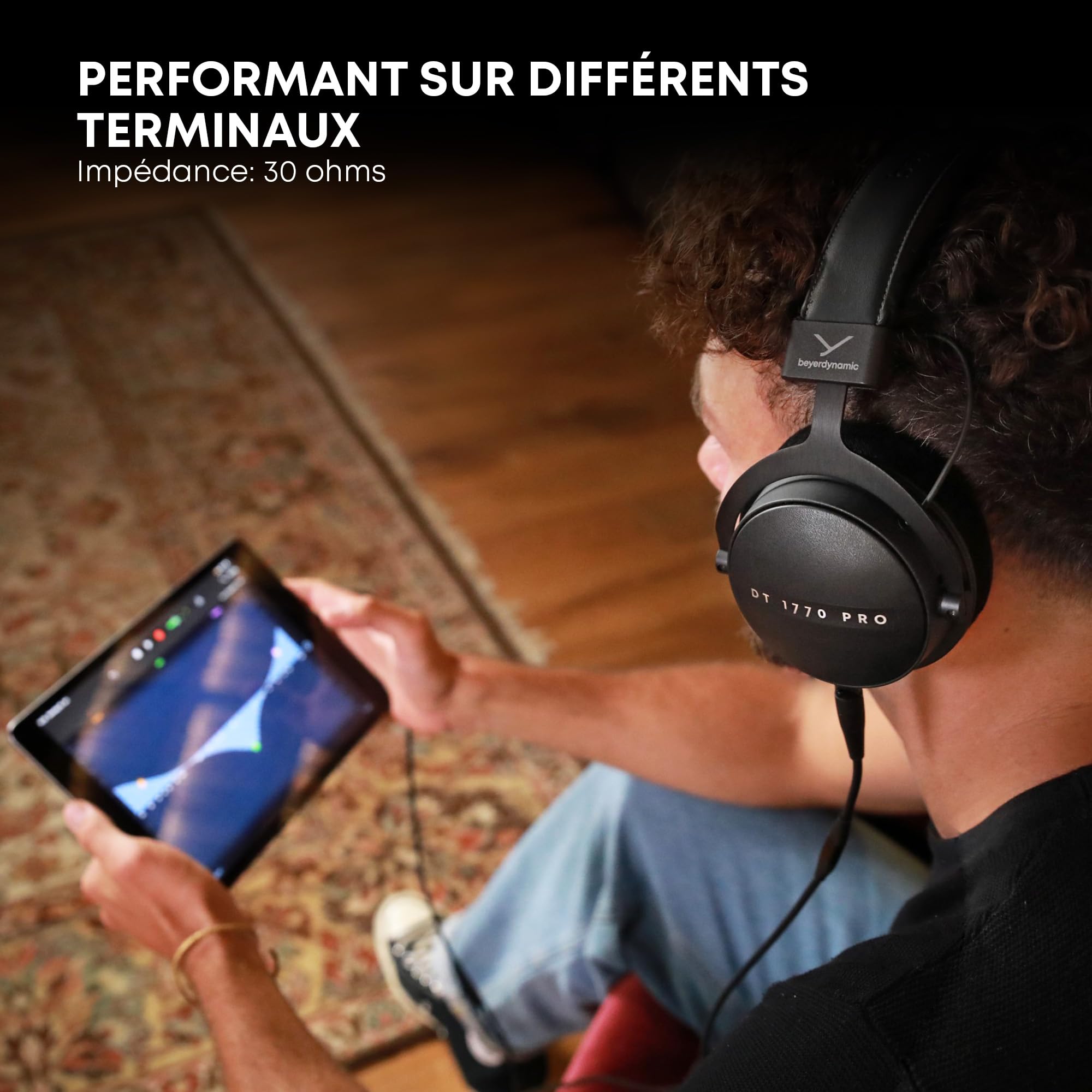 beyerdynamic DT 1770 Pro MKII Casque de Studio Premium Tesla, adapté pour Le mixage, Le Monitoring et l’Enregistrement Professionnels (fermé)