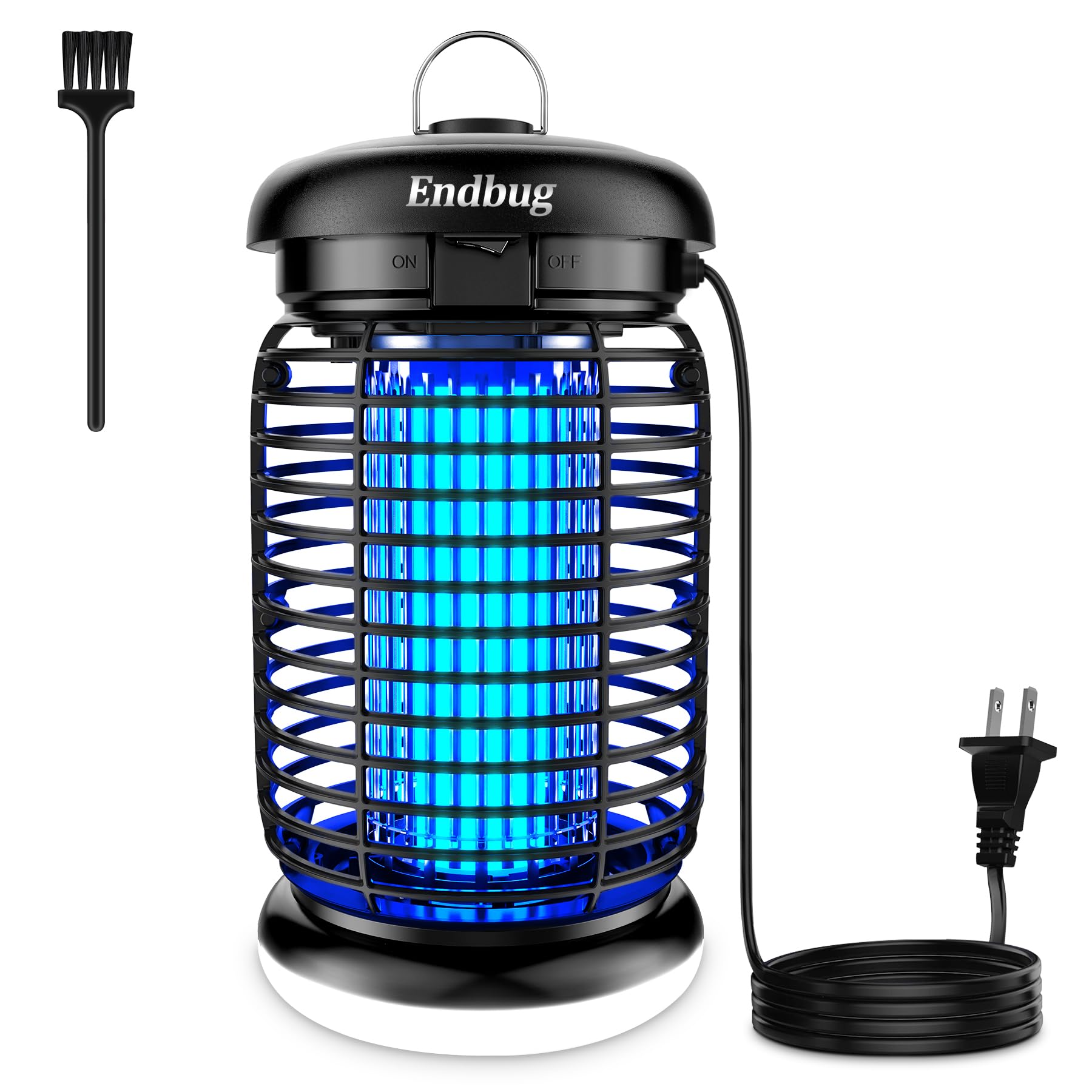 Endbug Bug Zapper, Bug Zapper Outdoor Indoor with LED Light, Electric Mosquito Zapper Fly Zapper, Waterproof Mosquito Killer Insect Zapper Fly Trap for Outside Patio Garden Backyard Home