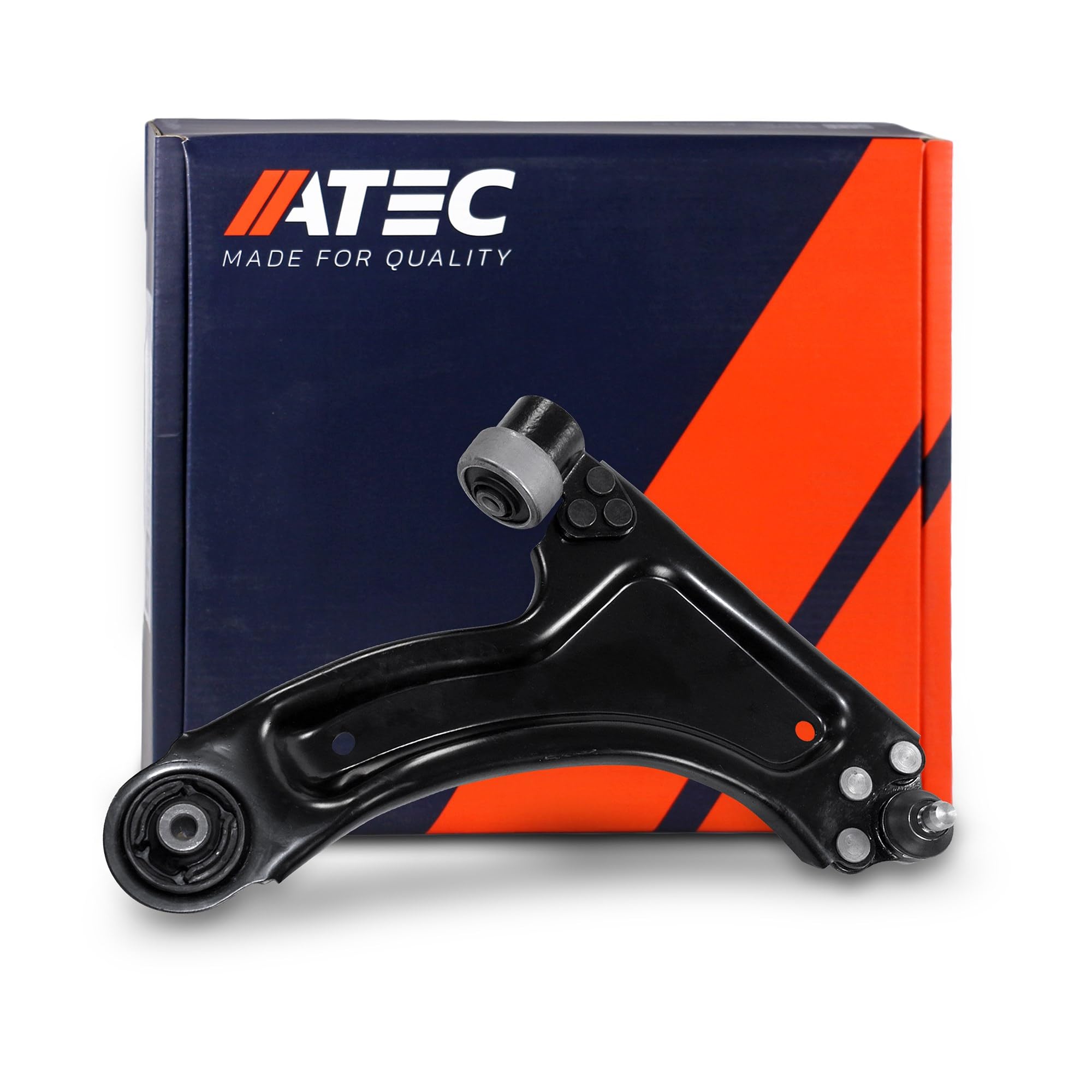 ATEC Germany 1x Querlenker Vorderachse, vorne unten rechts mit Lagerbuchse und Traggelenk Kompatibel mit OPEL COMBO,COMBO Tour,CORSA C (X01), CORSA C Kasten/Schrägheck (X01), TIGRA TwinTop (X04)