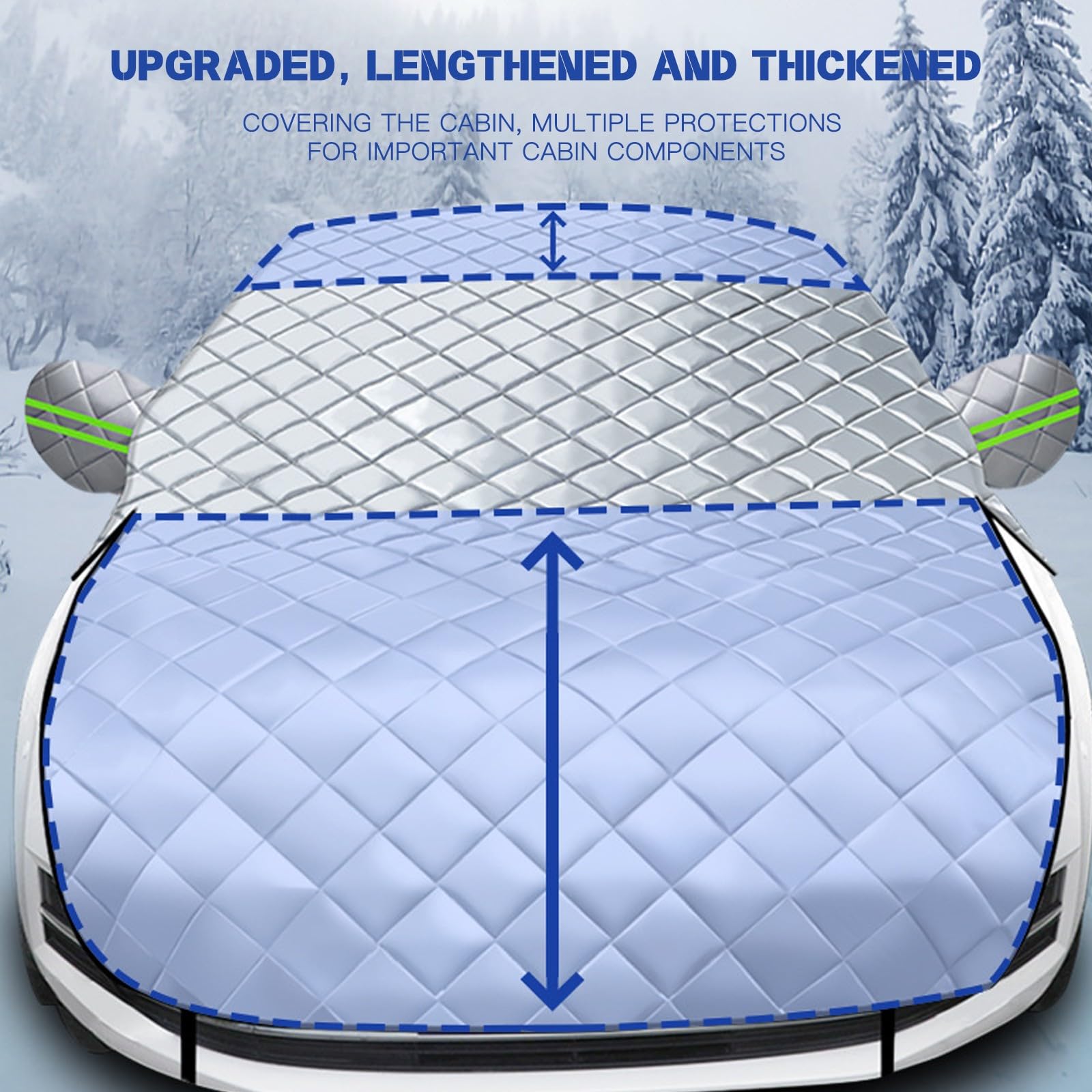 Windschutzscheiben Abdeckung Auto - Schutz Vor Laub, Sonne & Schmutz