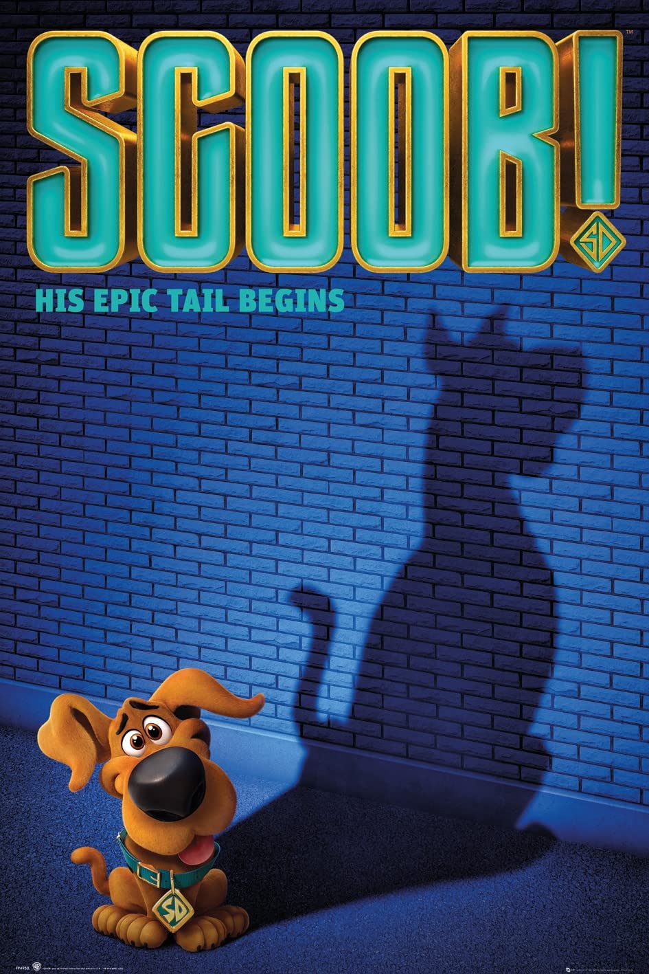 Gb Eye Multi-Coloured Scooby Doo One Sheet 61 X 91.5Cm Maxi Poster