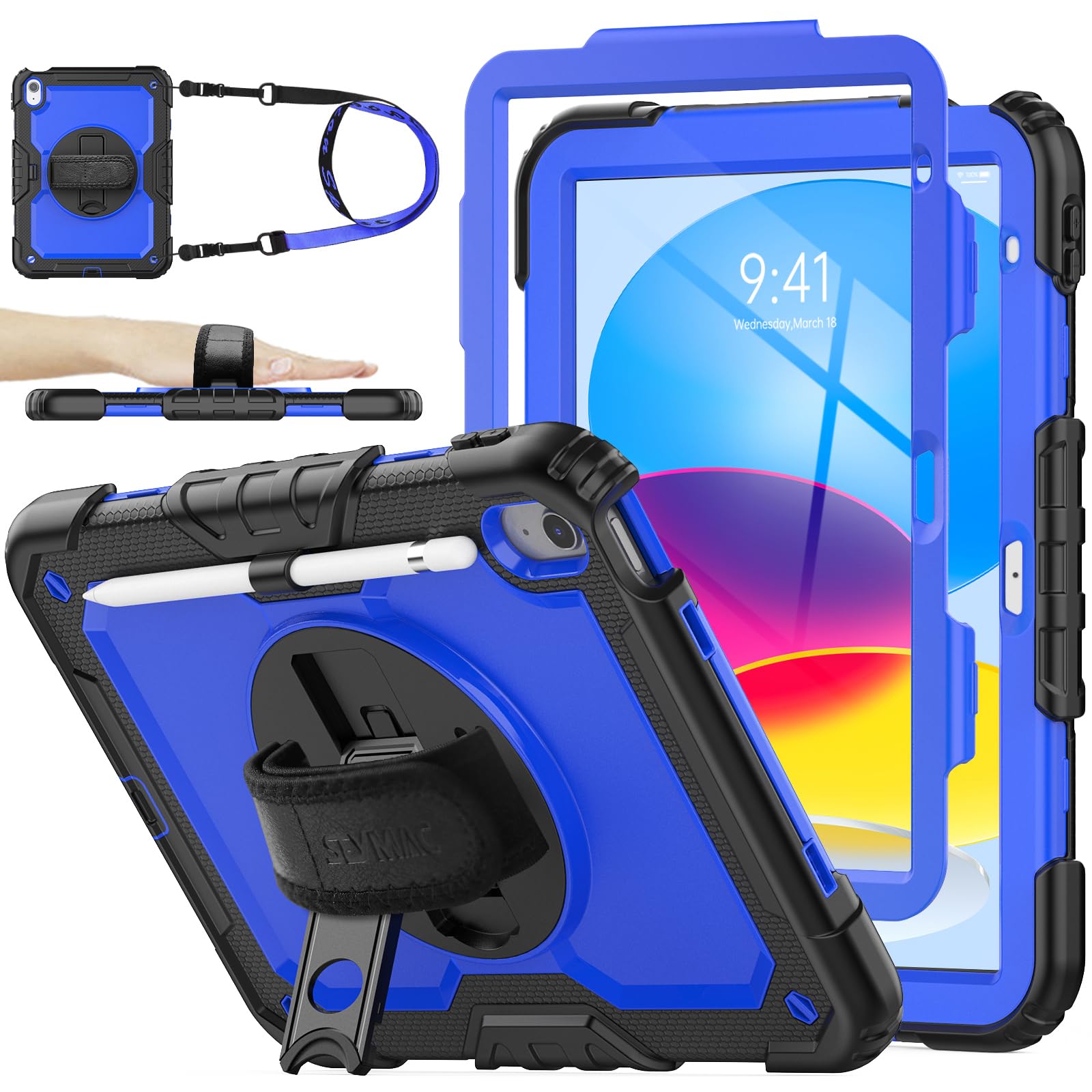 Amazon.com: SEYMAC stock Case for iPad (A16) 11th/10th Generation