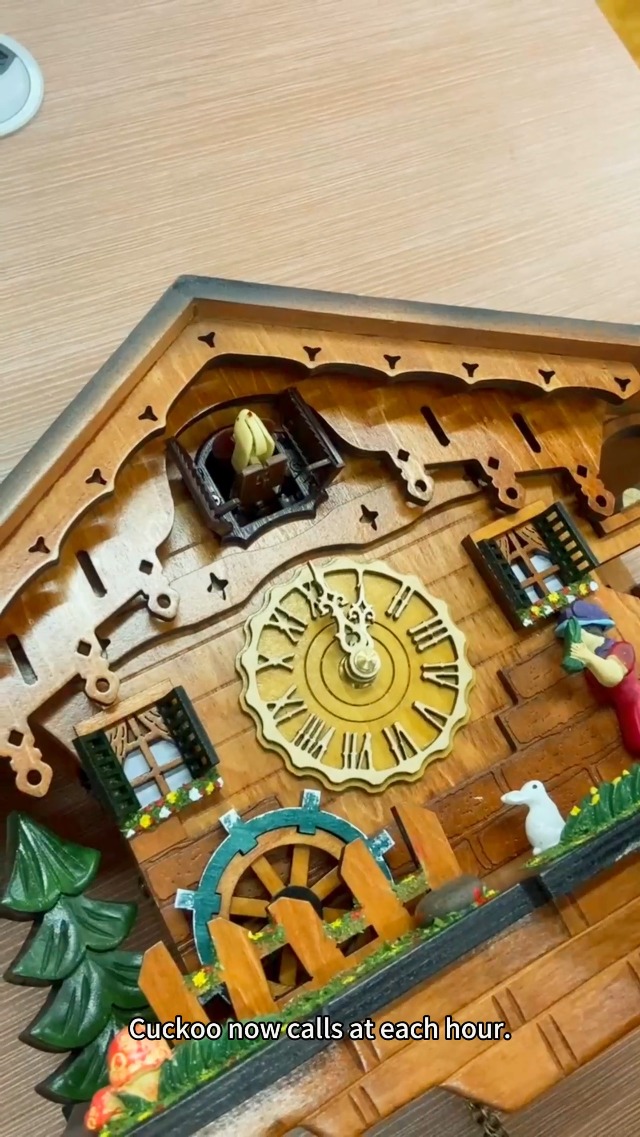 Amazon.com: Cuckoopro Cuckoo Clock, Black Forest Style Wooden