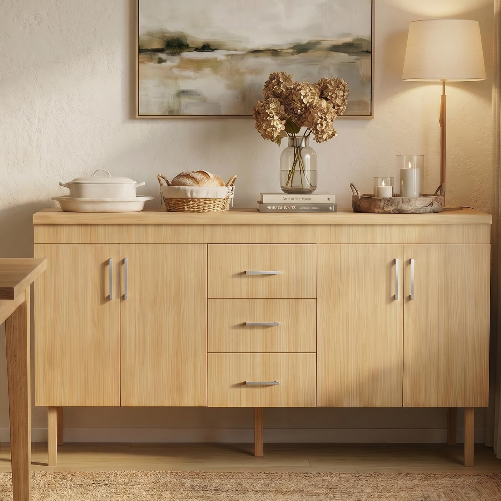 Goldenwarm 20 Stück Schrankgriffe, 128mm Lochabstand Möbelgriffe Edelstahl