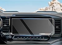 Vista 19 de CDEFG Protector de Pantalla Silverado 2022-2025 2026 para Camioneta Pickup Chevy Silverado 2022-2025 2026 Protector de Pantalla del Cluster de 2PCS