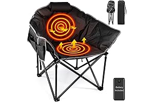 Suteck Heated Camping Chair: Comfort and Warmth Anywhere