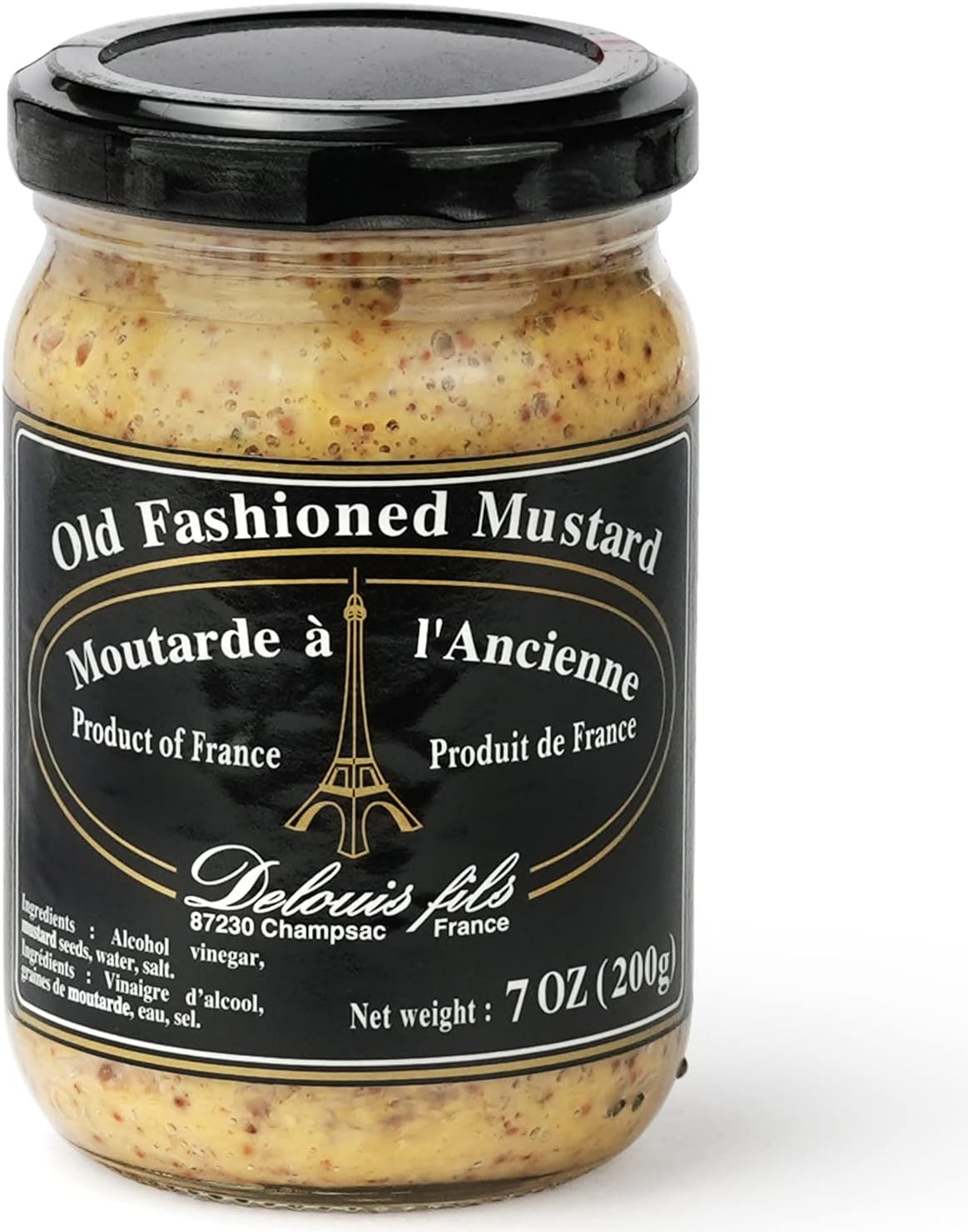 French Whole Grain Old Fashioned Mustard - 1 x 7.0 oz