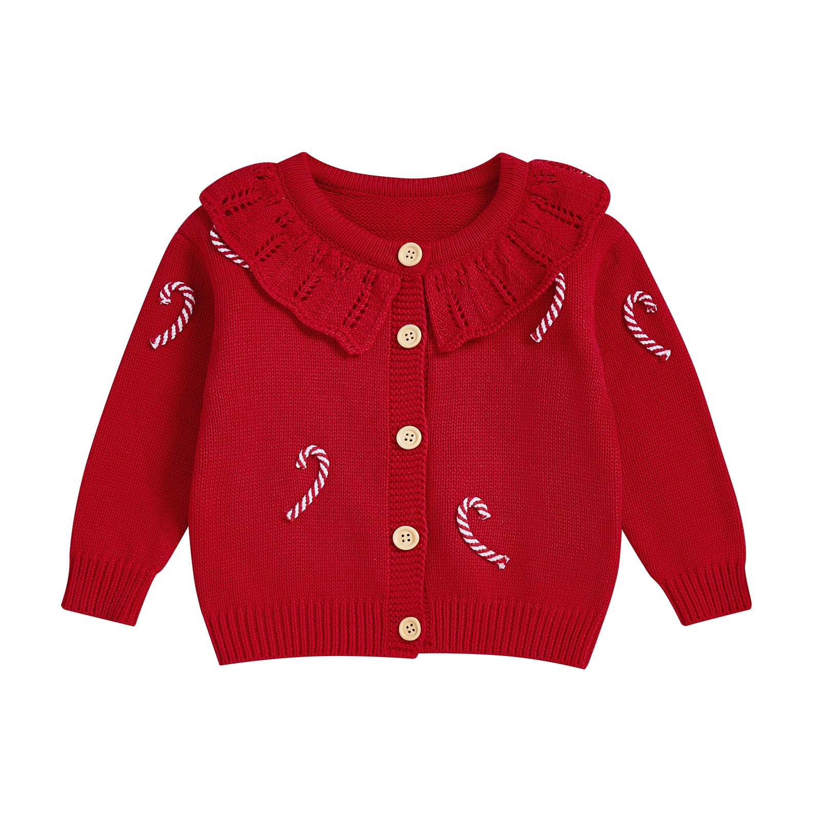 Locker.Ink | Discover the Top Christmas Jackets for Kids This Holiday Season Baby Girl Red Heart Cardigan