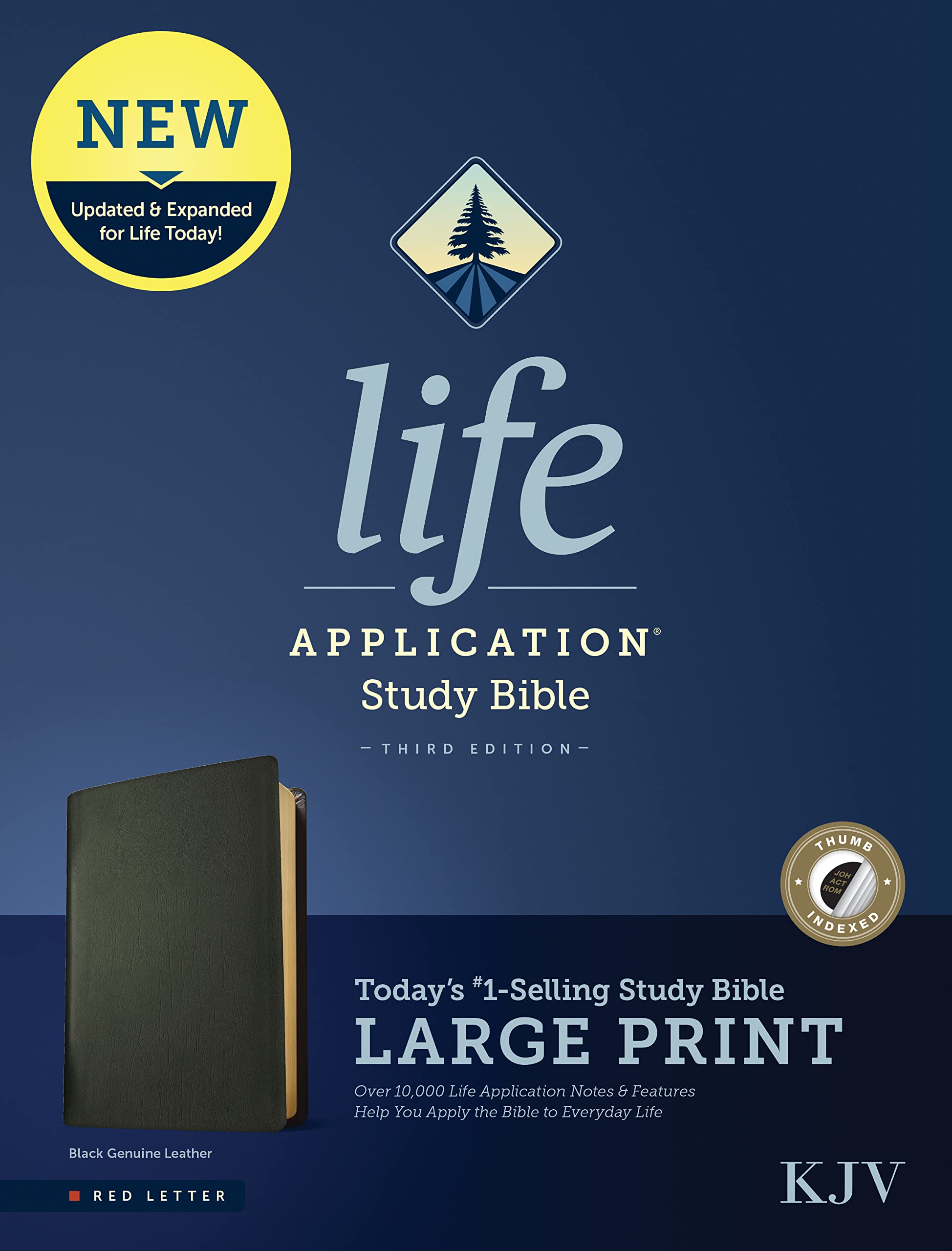 Snapklik.com : KJV Life Application Study Bible, Third Edition, Large Print