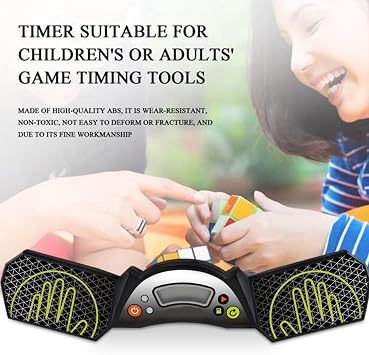 SAEYZ 2 Pcs Stack Competition Timer | Game Occupation Cube Timer - Speed Timer with Display, Cube Timer Cube Fun Toy