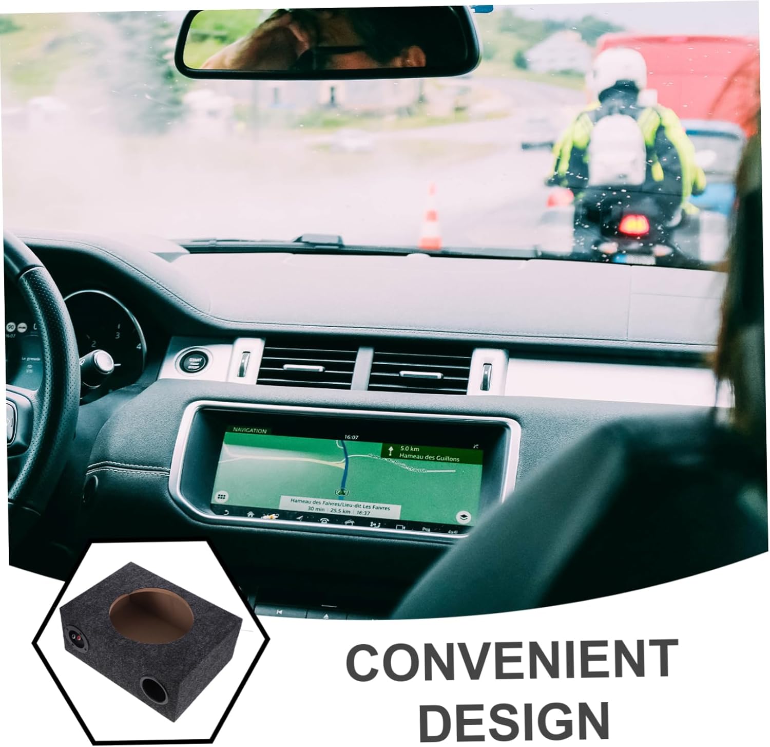 Slim Car Subwoofer Enclosure Box Lightweight Design for Enhanced Audio Quality Vehicles for Sub Box Truck and Automotive