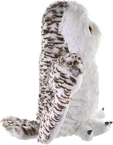 Miniatura 8 de Wild Republic Peluche de búho nevado, animal de peluche, regalo para niños, abrazos, 12 pulgadas