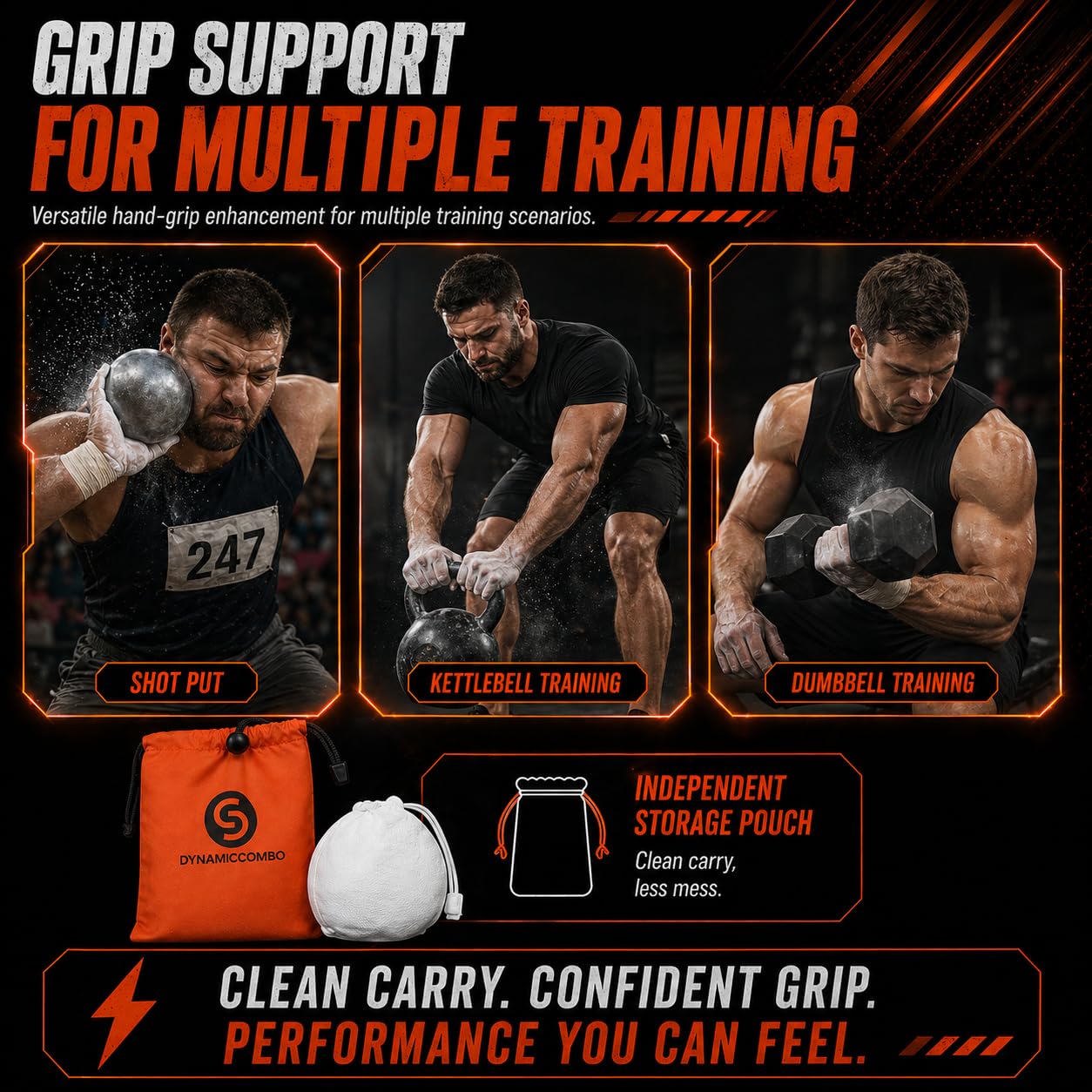 Paquete de 2 bolas de tiza | Tiza de gimnasio en un solo paquete de calcetín recargable | Tiza de entrenamiento para levantamiento de pesas, gimnasia, escalada en roca - 2 × 60 g