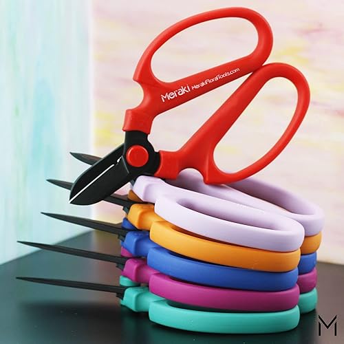 Miniatura 2 de Juego de 6 tijeras de flores de acero al carbono