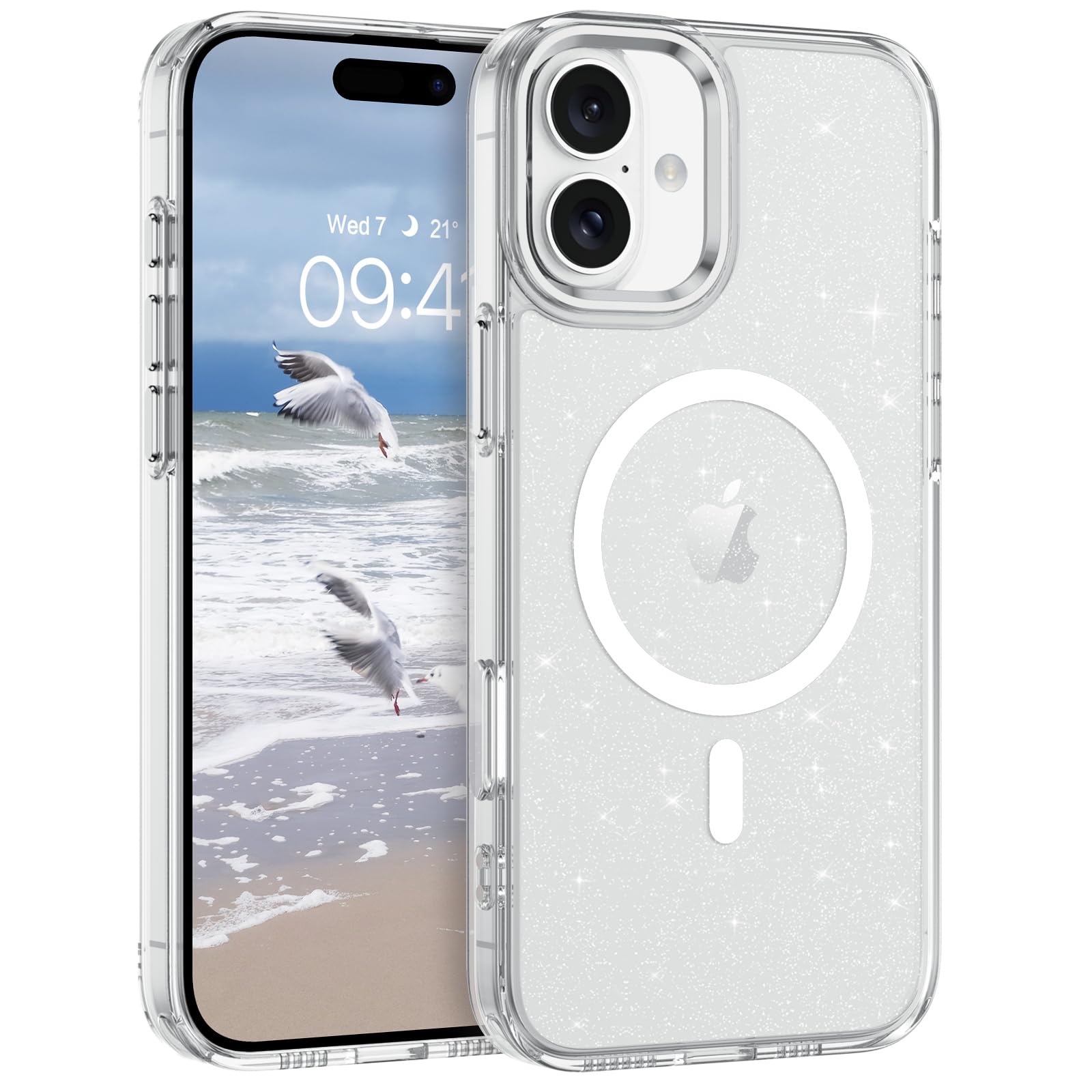 BENTOBEN Cover Magnetica per iPhone 16 Pro Max, MagSafe Custodia per
