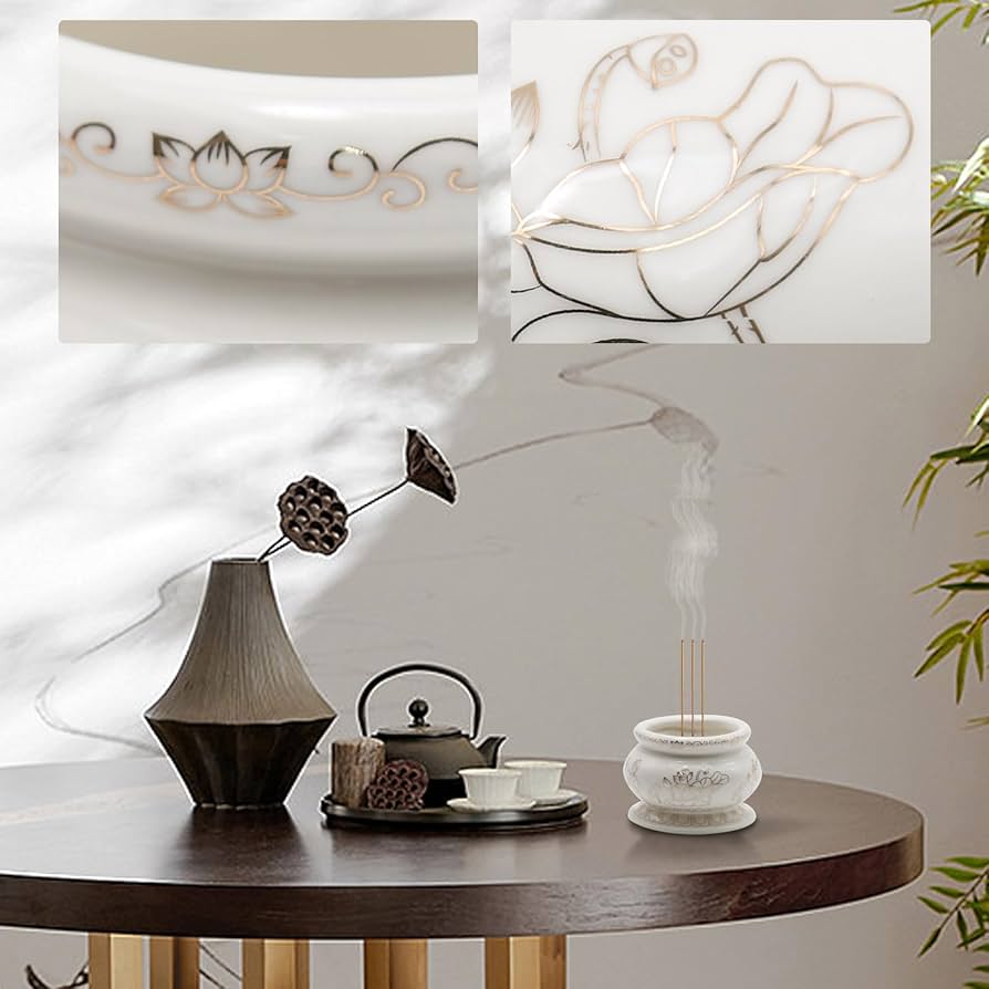 小物 Richardson Ceramic Incense Burner White 小物 Richardson Ceramic Incense Burner White White Ceramic