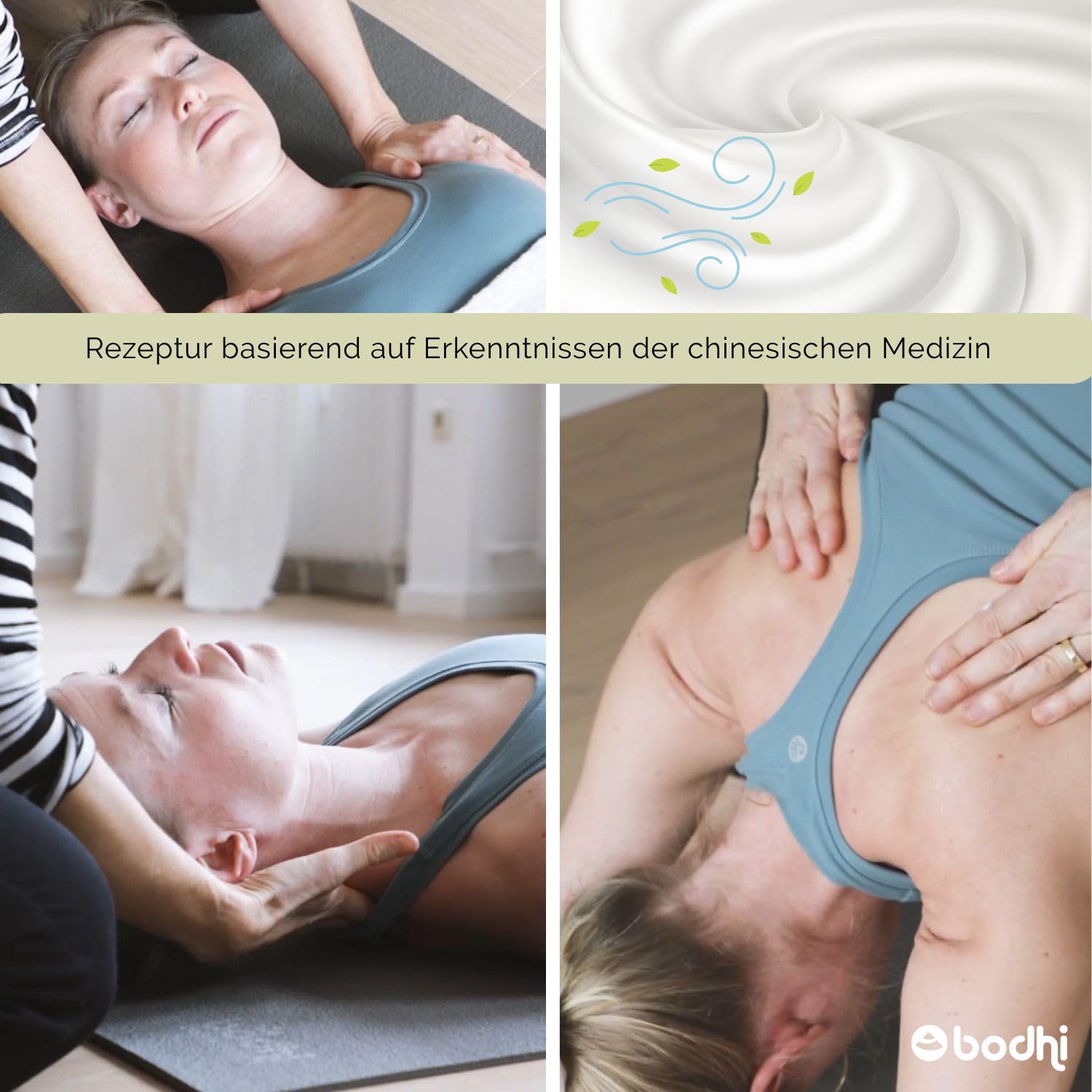 Bodhi White China Gel gegen Muskelkater und Verspannungen 200 ml | Massagegel mit Menthol und Kampfer | Belebende Wirkung | Leicht verteilbare Textur | Entspannen Muskeln und Gelenke