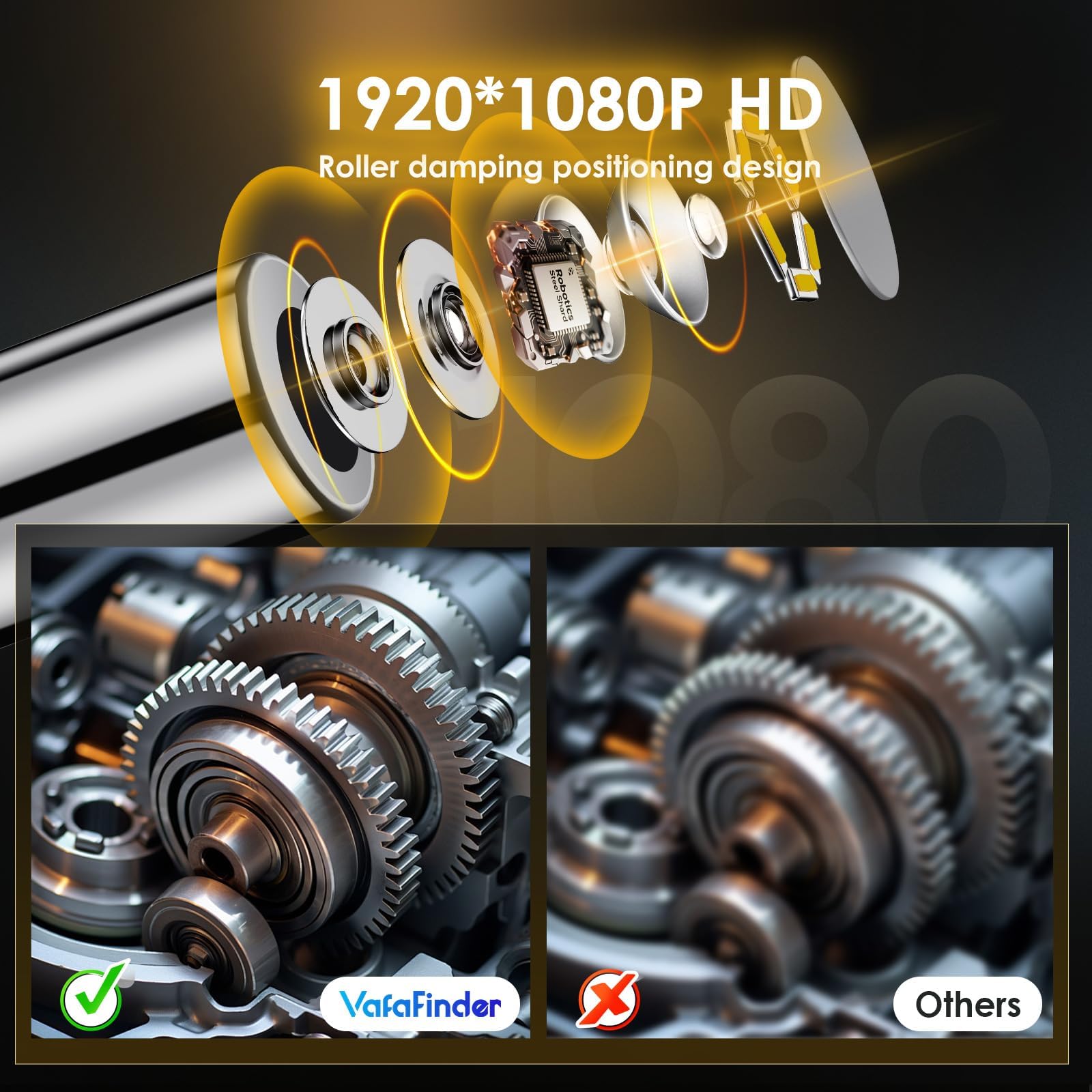 Articulating Borescope 360°Rotation, for Home & Auto Inspection — Amazon image 2