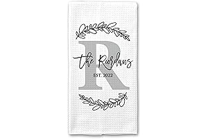 Personalized Grey Monogram Towel: The Epitome of Custom Comfort