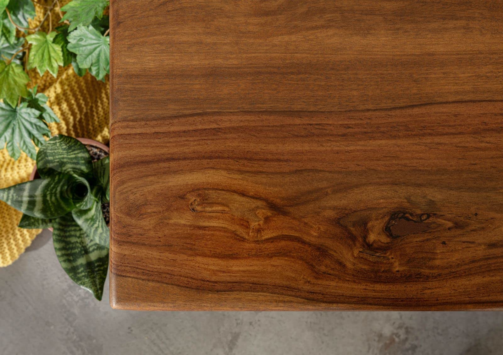 MASSIVMOEBEL24.DE | Toronto Truhe aus Massivholz walnuss - gewachst Sheesham Stauraum + Sitzgelegenheit + Deckel 80x40x40 Aufbewahrungsbox Holztruhe Sitztruhe