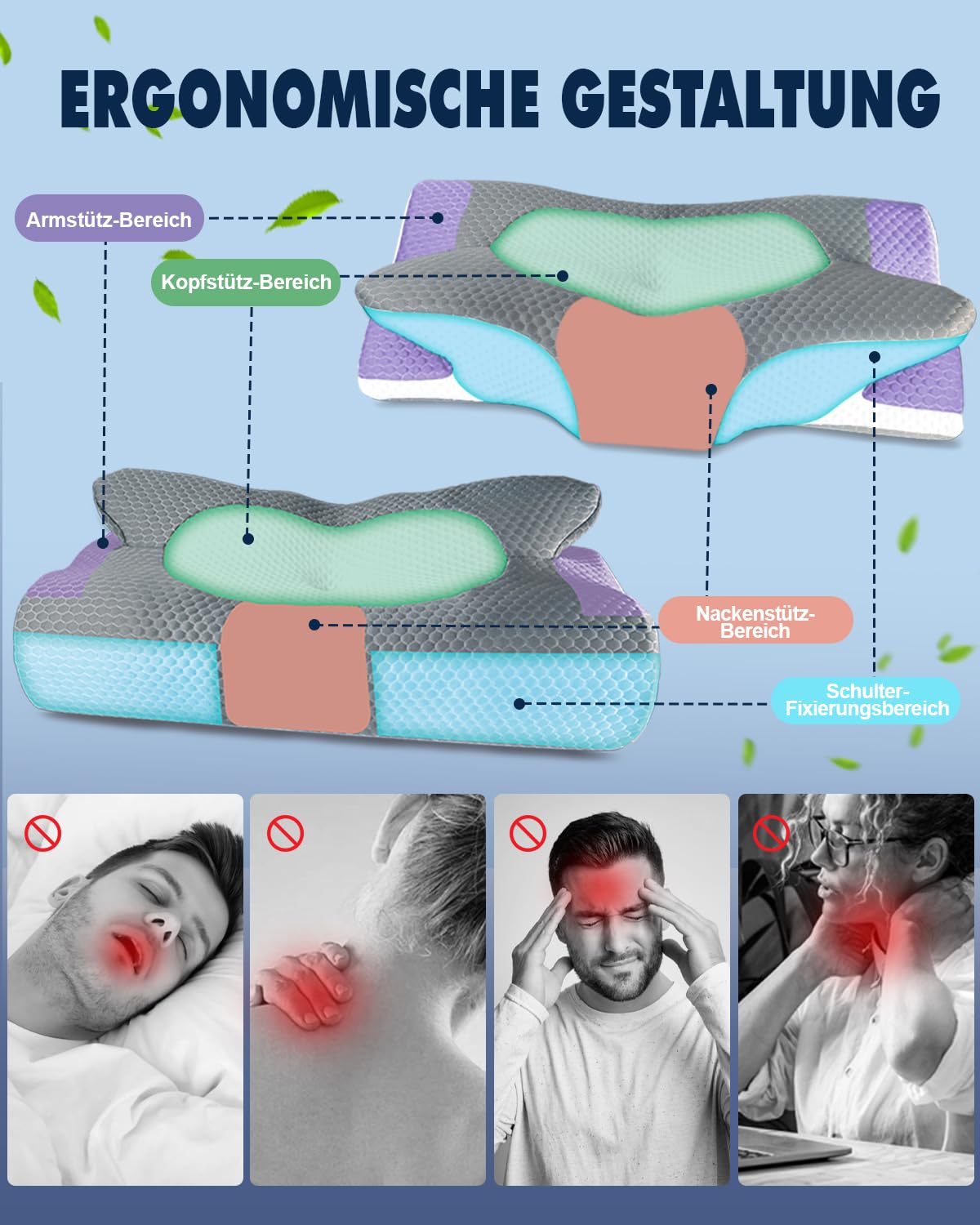 Beste ergonomische kussen 2025 | Beste Consumenten