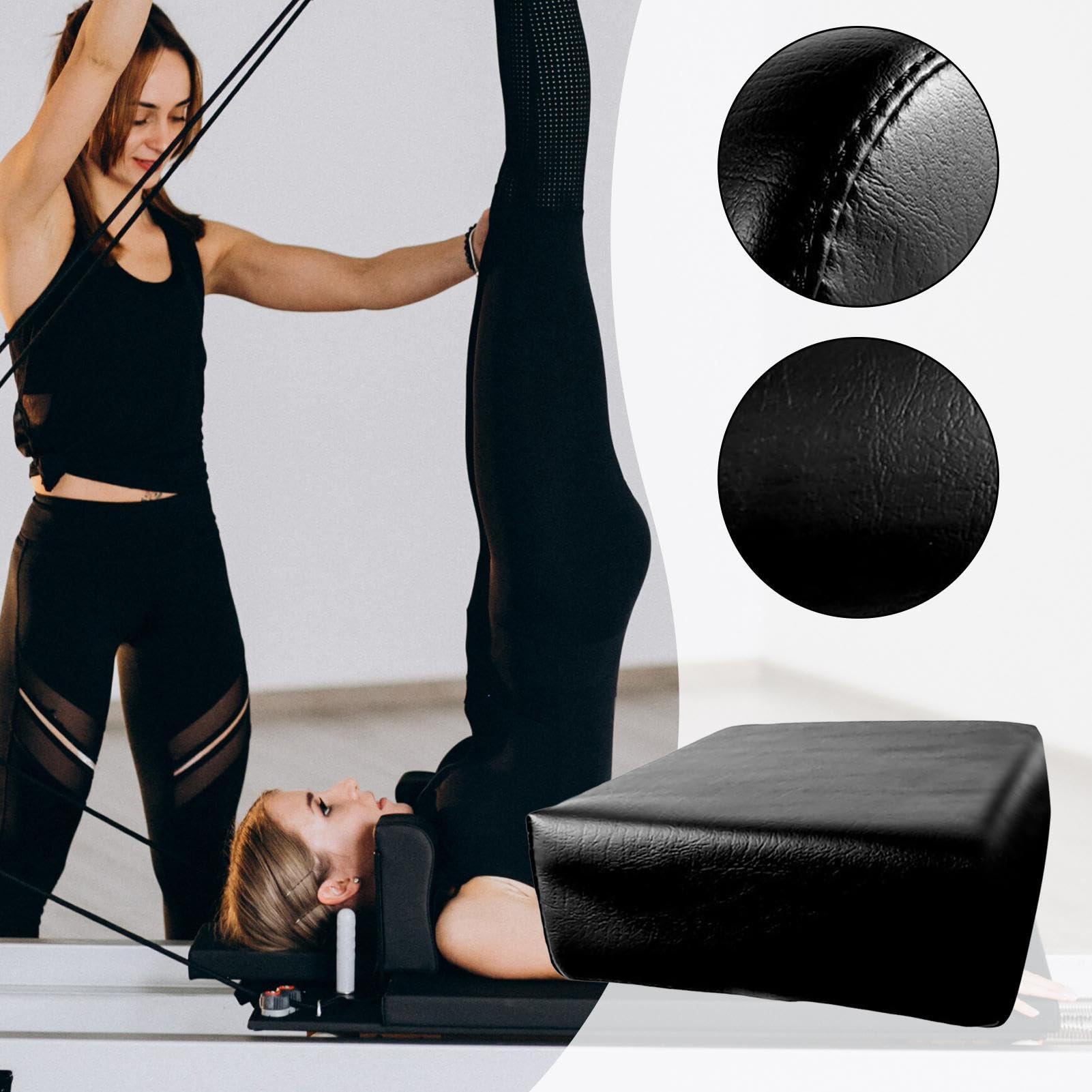 Almohadón de Yoga,Antideslizante y Portátil | Cojín de Pilates para Casa - Para Viaje Fitness Yoga Pilates Gimnasio Meditación y Oficina