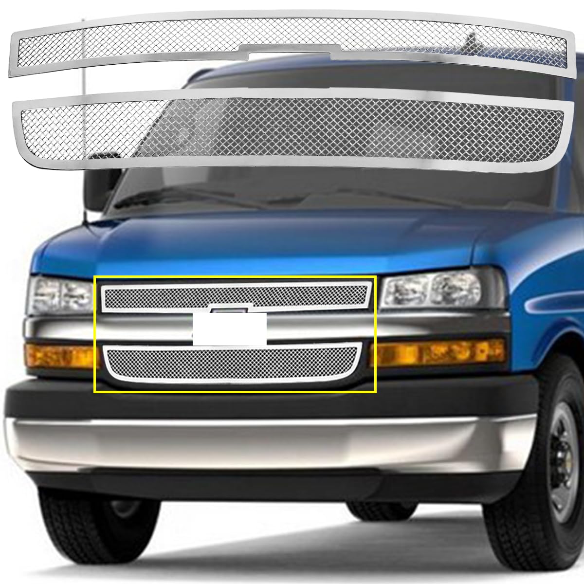 Bomper Delantero Garage-Pro Grille Assembly Compatible With 2003