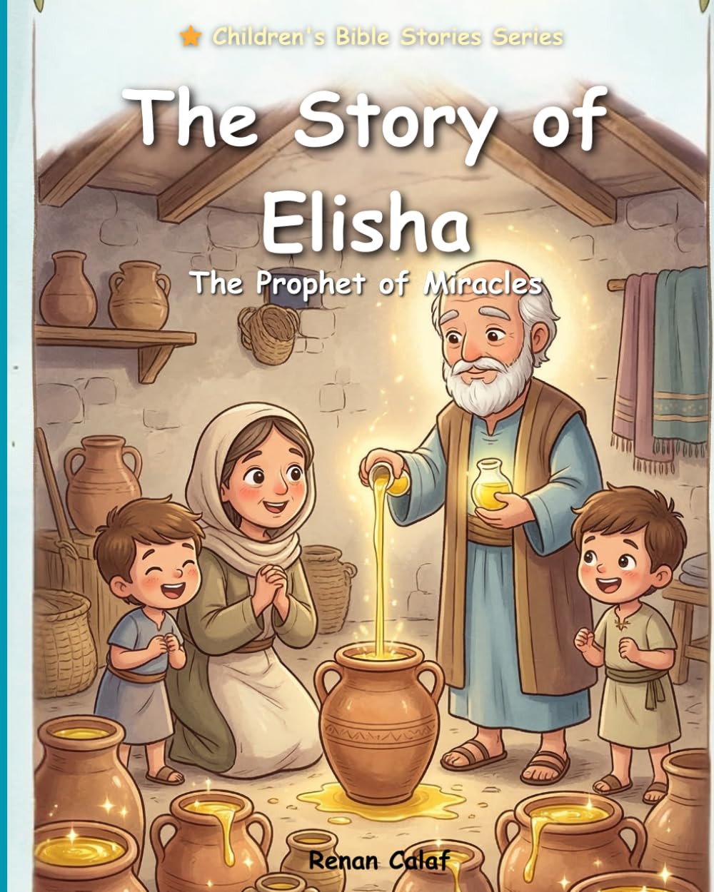 Elisha – The Prophet of Miracles: Children's Bible story about miracles and faith in God – easy reading for children