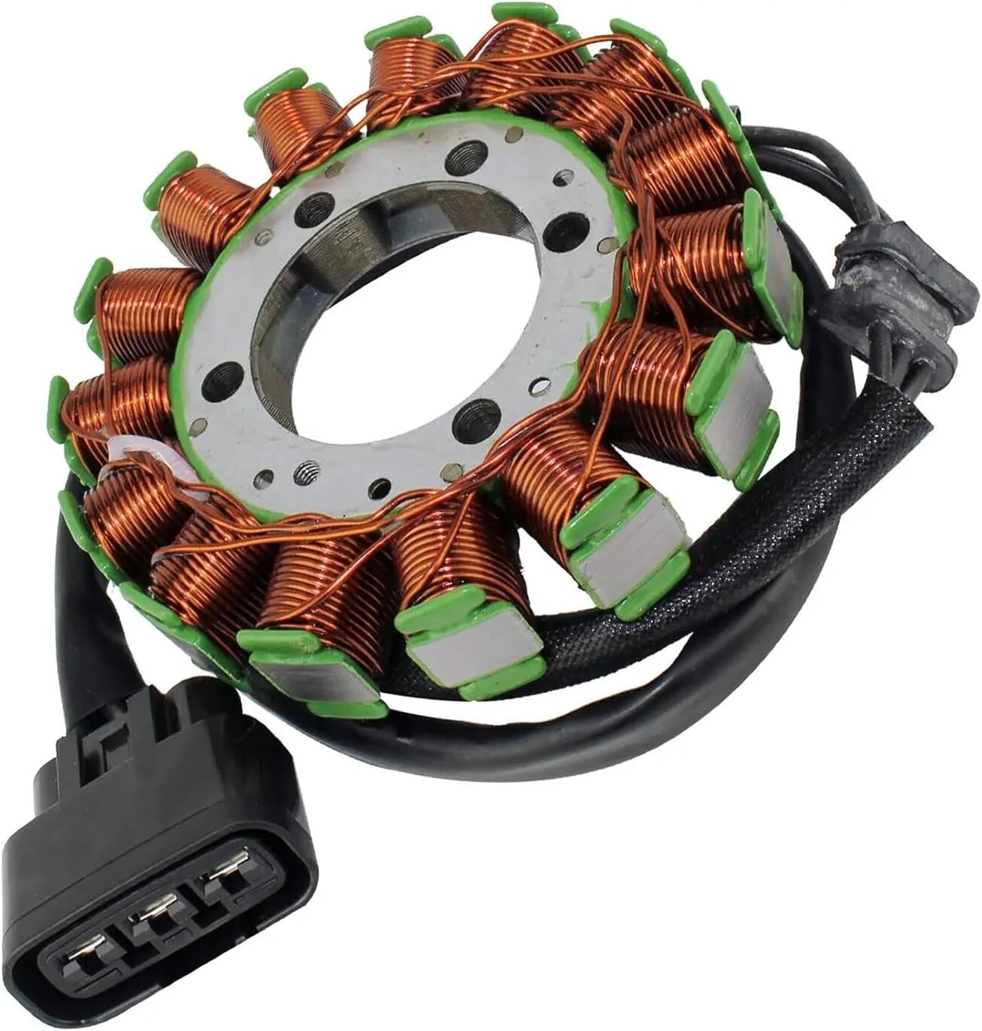 Magneto Coil Stator+Voltage Rectifier+Gasket Compatible With Kawasak NINJA ZX-10R ABS 2011-2023 OEM:21003-0107 21066-0028