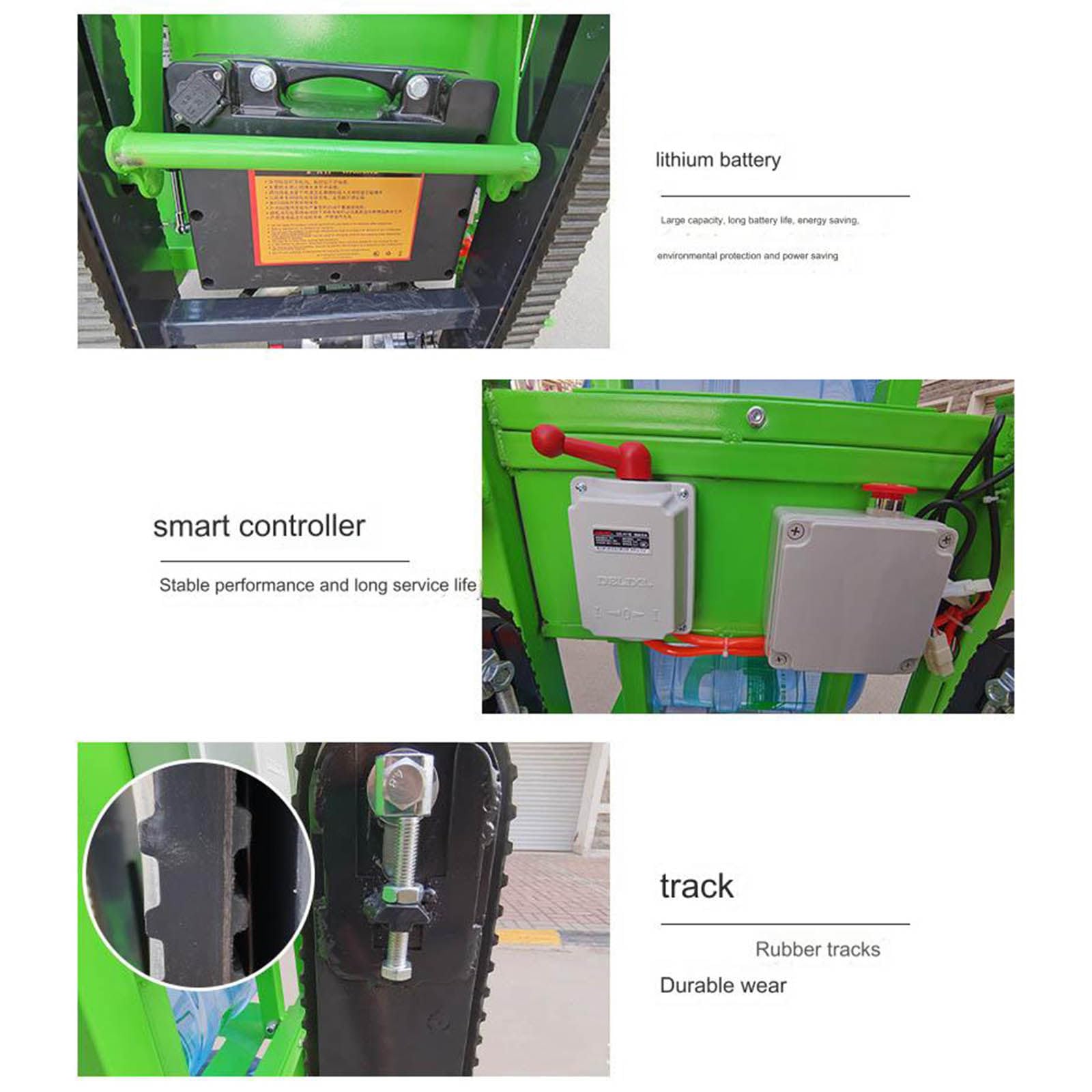 Carrello Elettrico per Salire Le Scale, Pieghevole, capacità di Carico Massima di 200 kg, Utilizzato per Lo Spostamento di Mobili, Elettrodomestici Pesanti, Materiali da Costruzione,300KG