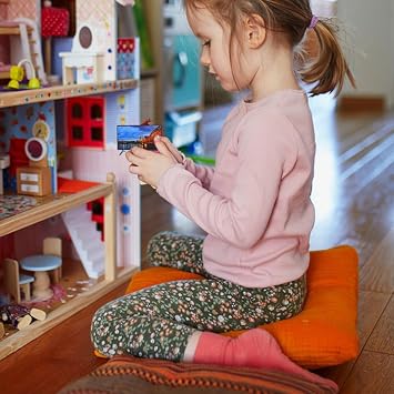 FAVOMOTO Miniature Tv Toy 1 12 Scale Dollhouse Television Accessory with Simulated LCD Screen for Dollhouse Scene Decoration and Living Room Mini Furniture