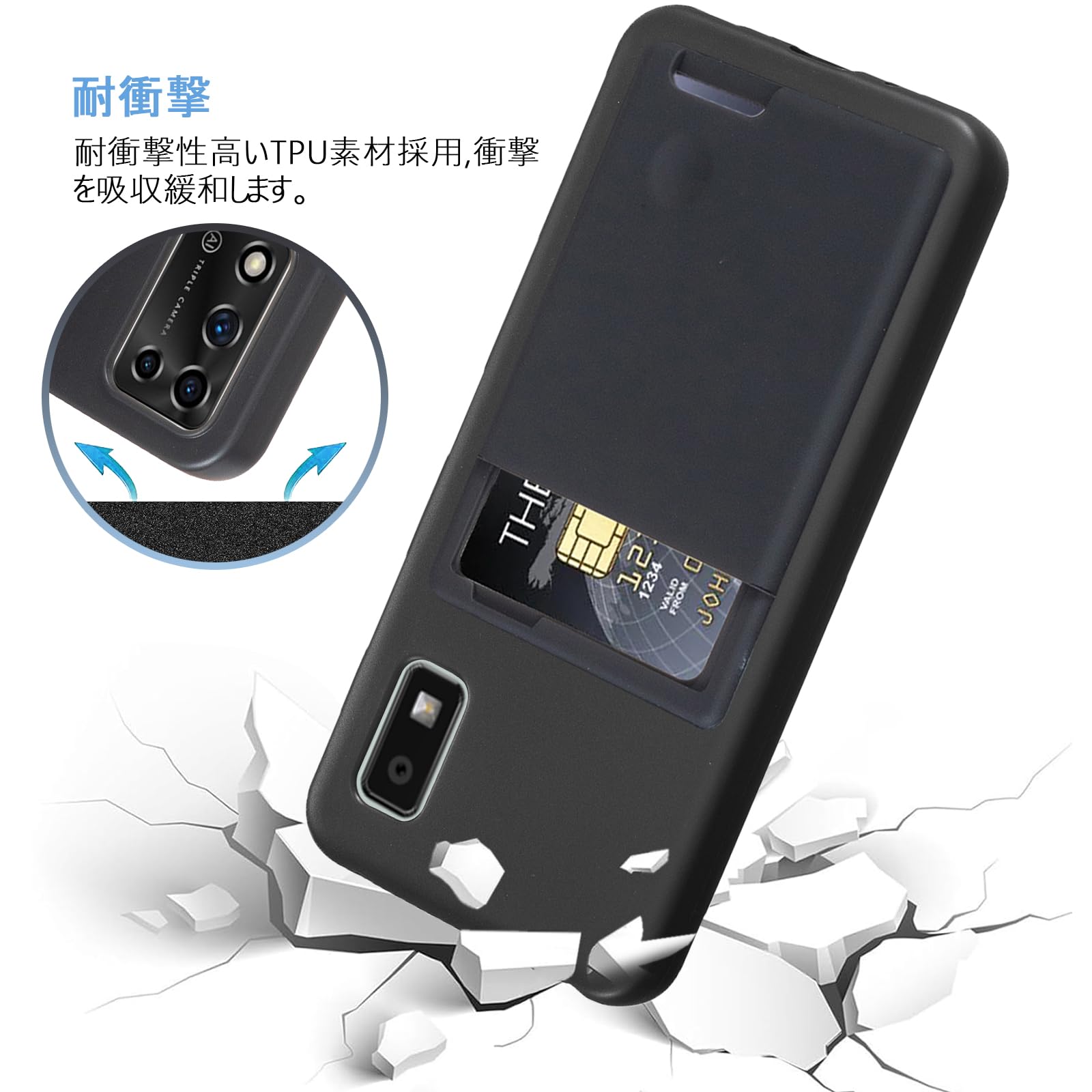 SHARP AQUOS Android スマートフォン 本体 ケース付き SHARP AQUOS Sense3SHV48 Androidスマートフォン本体