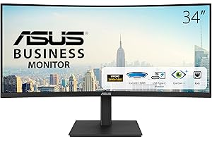 ASUS 34 Inch Ultrawide Curved USB-C Docking Monitor